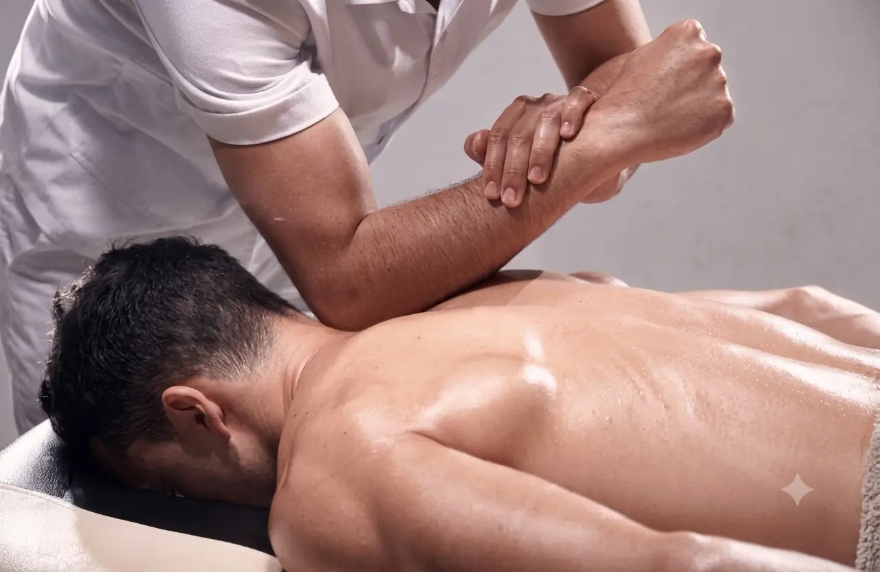 Focused remedial massage treatment in the City of London